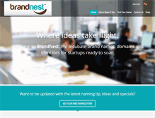 Tablet Screenshot of brandnest.com